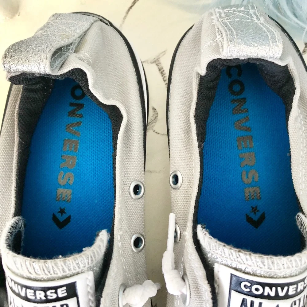 Converse, All Star, Shoreline, Classic, Slip On Sneakers, Womens, Size 6.5, Grey - Picture 12 of 16